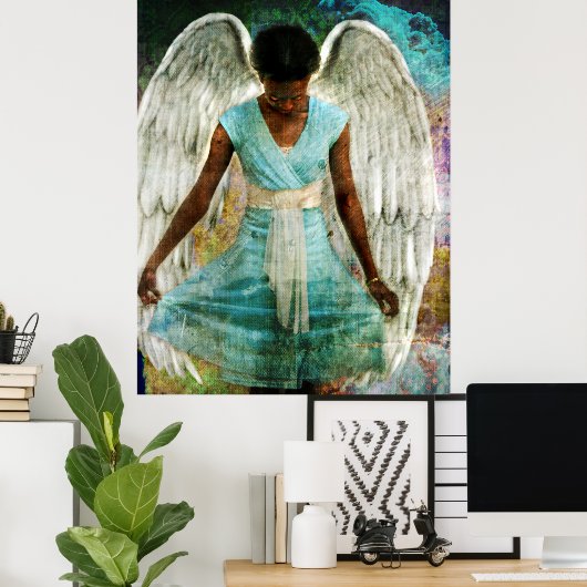 Humble Angel Poster (Thuiskantoor)