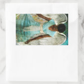Humble Angel Rechthoekige Sticker (Tas)