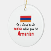 Humble Armenian Keramisch Ornament (Links)