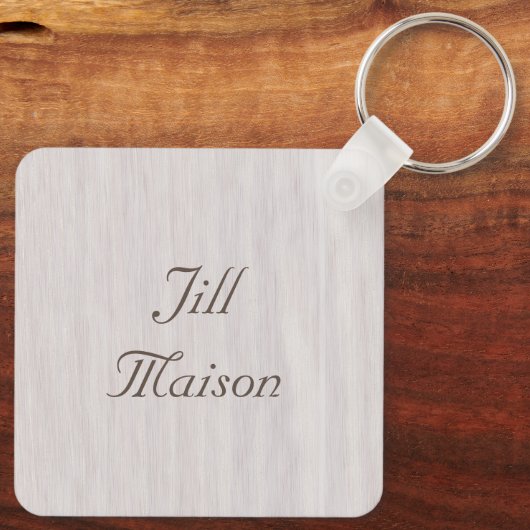  Humble Bees en Wildflowers Sleutelhanger (Achterkant)