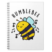Humble Bij Grappige Hommel Pun Notitieboek (Voorkant)