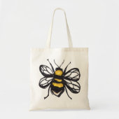 Humble Bumblebee Bag Tote Bag (Voorkant)