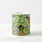 Humble Bumblebees Flowerbed Mok (Center)