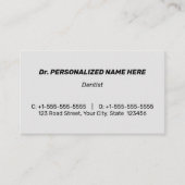 Humble, Conservative & Corporate Visitekaartje (Voorkant)