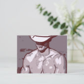 Humble Cowboy Briefkaart (Staand voorkant)