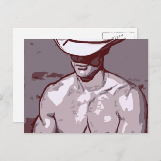 Humble Cowboy Briefkaart (Voorkant / Achterkant)