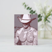 Humble Cowboy Briefkaart (Staand voorkant)