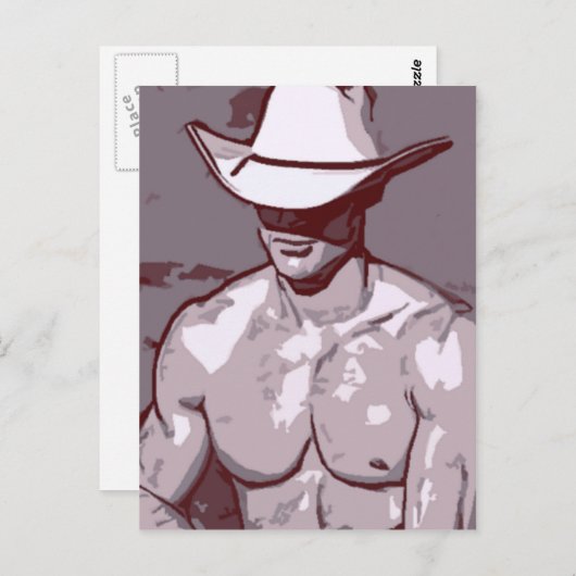 Humble Cowboy Briefkaart (Voorkant / Achterkant)