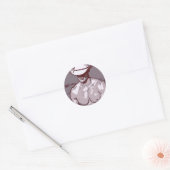 Humble Cowboy Ronde Sticker (Envelop)