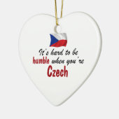 Humble Czech Keramisch Ornament (Links)