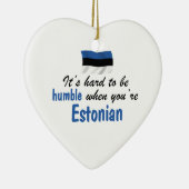 Humble Estonian Keramisch Ornament (Rechts)