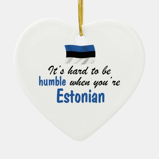 Humble Estonian Keramisch Ornament (Voorkant)