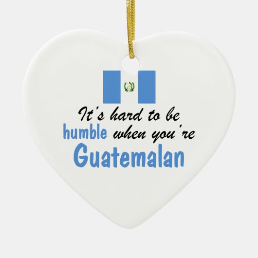 Humble Guatemalaans Keramisch Ornament (Voorkant)