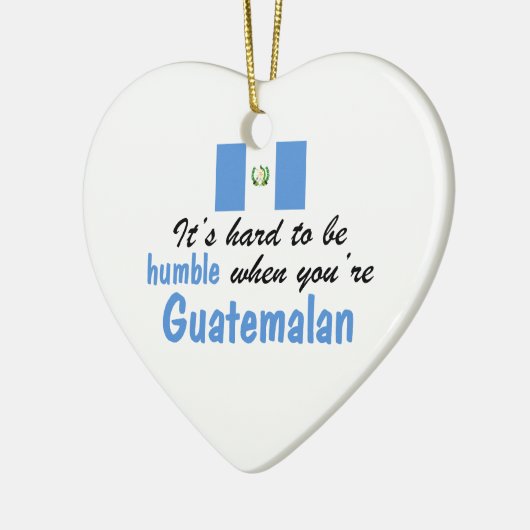 Humble Guatemalaans Keramisch Ornament (Links)
