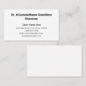 Humble Health Care Specialist Visitekaartje (Voorkant / Achterkant)