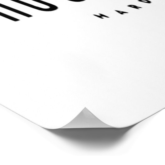 Humble Hustle Poster (Hoek)