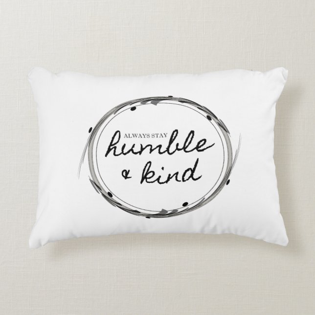 Humble & Kind Accent Pillow Decoratief Kussen (Voorkant)