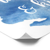 "Humble + Kind" Waterverf Poster (Hoek)