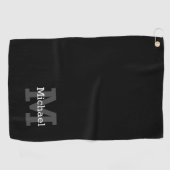 Humble Personalized Name and Initiaal Golf Towel Golfhanddoek (Horizontaal)