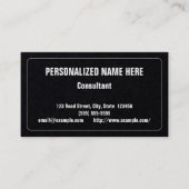 Humble, Professional Visitekaartje (Voorkant)