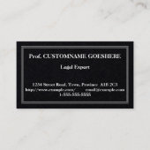 Humble Professional Visitekaartje (Voorkant)