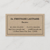 Humble Professional Visitekaartje (Voorkant)