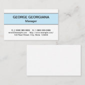 Humble Professional Visitekaartje (Voorkant / Achterkant)