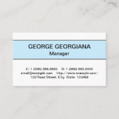 Humble Professional Visitekaartje (Voorkant)