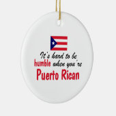Humble Puerto Rican Keramisch Ornament (Rechts)