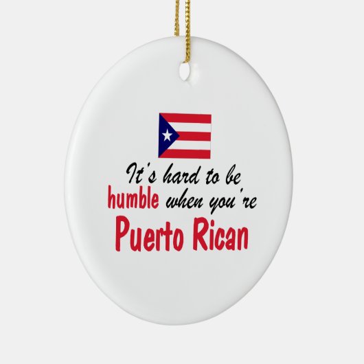 Humble Puerto Rican Keramisch Ornament (Rechts)