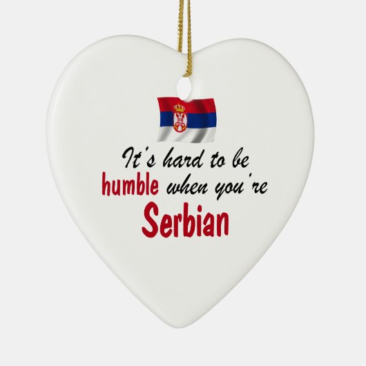 Humble Serbian Keramisch Ornament (Rechts)
