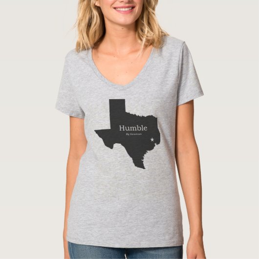 Humble Texas - Mijn Hometown T-shirt (Voorkant)