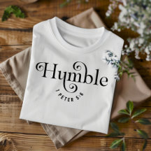 Humble Vrouwen en Kinderen Christelijk T-shirt
