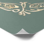 Humble Wreath Bijbelvers Poster (Hoek)