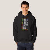 Humbled Blessed Creative Unique HBCU Students Blac Hoodie (Voorkant volledig)