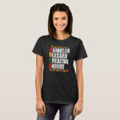 Humbled Blessed Creative Unique Historically Black T-shirt (Voorkant volledig)