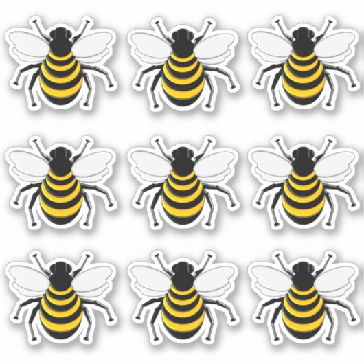 Humbling Bumble Sticker (Voorkant)