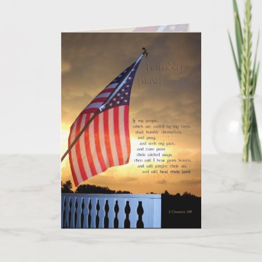 Humbly bid kaart (Voorkant)