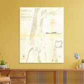 Humboldt Bay, Calif Canvas Afdruk (Insitu (Woonkamer))