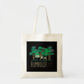Humboldt County California Redwood Forest Trees Tote Bag (Voorkant)