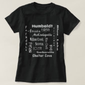 Humboldt County T-shirt (Design voorkant)