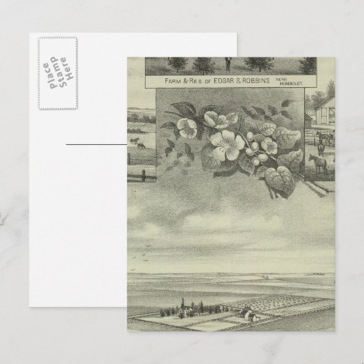 Humboldt, Kansas Briefkaart (Voorkant / Achterkant)