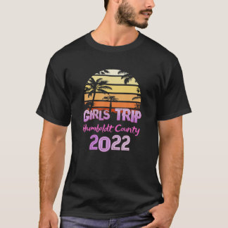  HUMBOLDT LAND Alle GIRLS TRIP 2022 Lente T-shirt