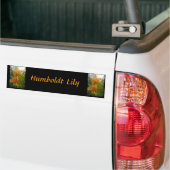 Humboldt Lelies Sunburst Bumpersticker (Op Truck)