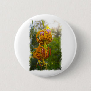 Humboldt Lelies Sunburst Ronde Button 5,7 Cm
