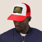Humboldt Lily Stamens Trucker Pet (In situ)