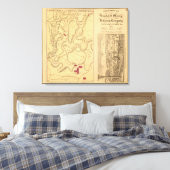 Humboldt Mining & Ref Co. Canvas Afdruk (Insitu (Slaapkamer))