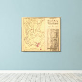 Humboldt Mining & Ref Co. Canvas Afdruk (Insitu (Houten vloer))