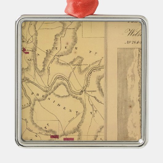 Humboldt Mining & Ref Co Metalen Ornament (Voorkant)