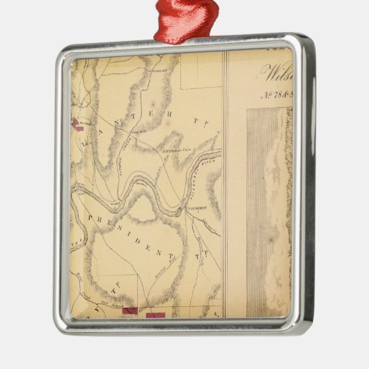 Humboldt Mining & Ref Co Metalen Ornament (Links)